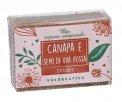 Bio Sapone Artigianale Canapa e Uva Rossa