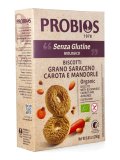 Biscotti con Grano Saraceno, Carota e Mandorle Bio