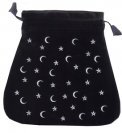 Borsetta per Tarocchi in Velluto - Luna e Stelle