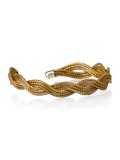 Bracciale in Oro Vegetale Capim Dourado - Intreccio con Fascia