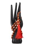 Mala con Rudraksha e Pietra di Luna