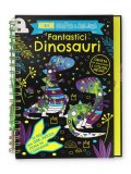 Neon Gratta e Colora - Fantastici Dinosauri — Libro