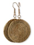 Orecchini in Oro Vegetale Capim Dourado - Mandala