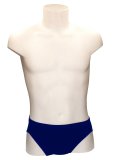 Slip Uomo in Fibra di Bambù e Ricino - Basic Blu Indaco