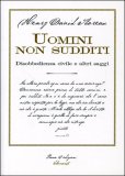 Uomini non Sudditi — Libro